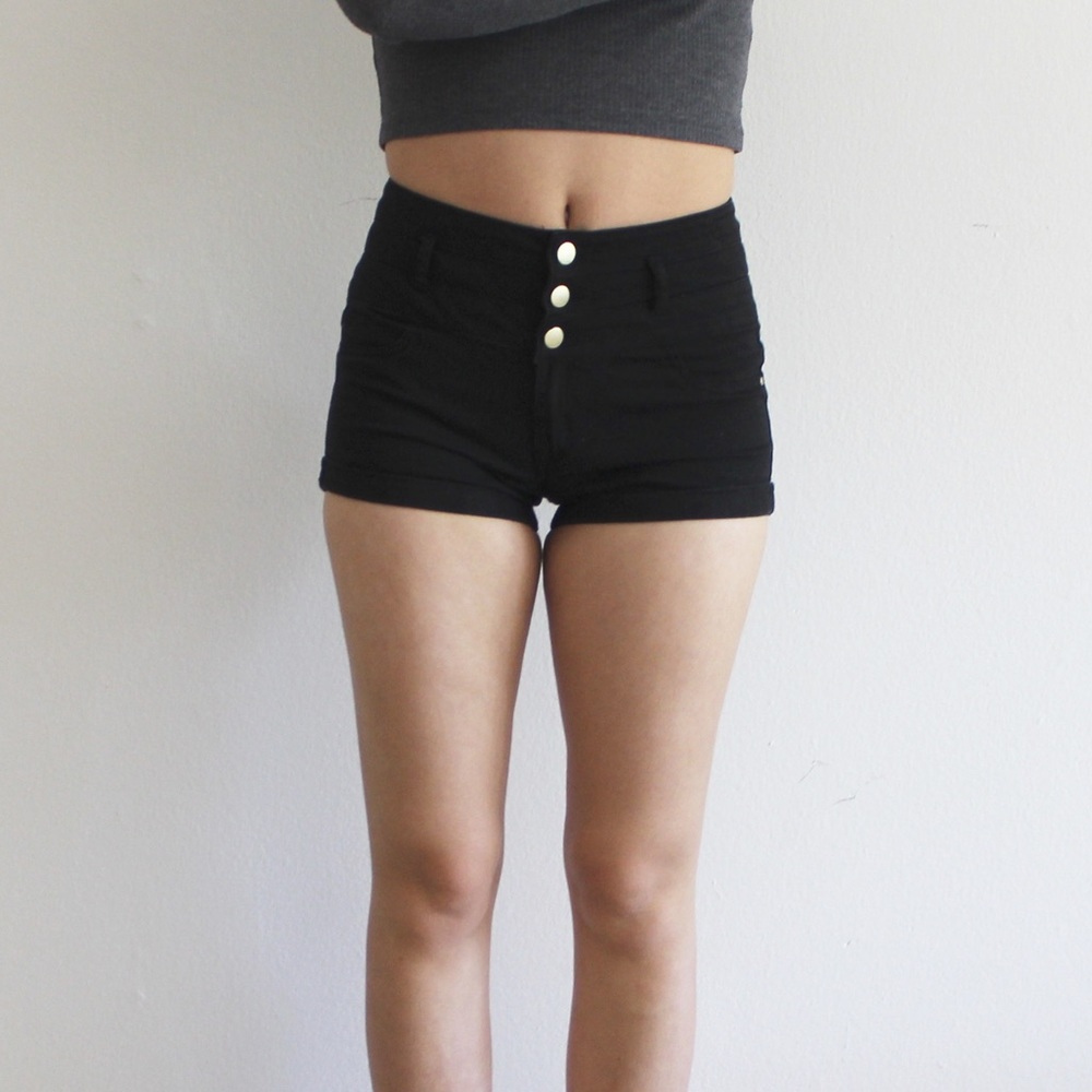 Black shorts